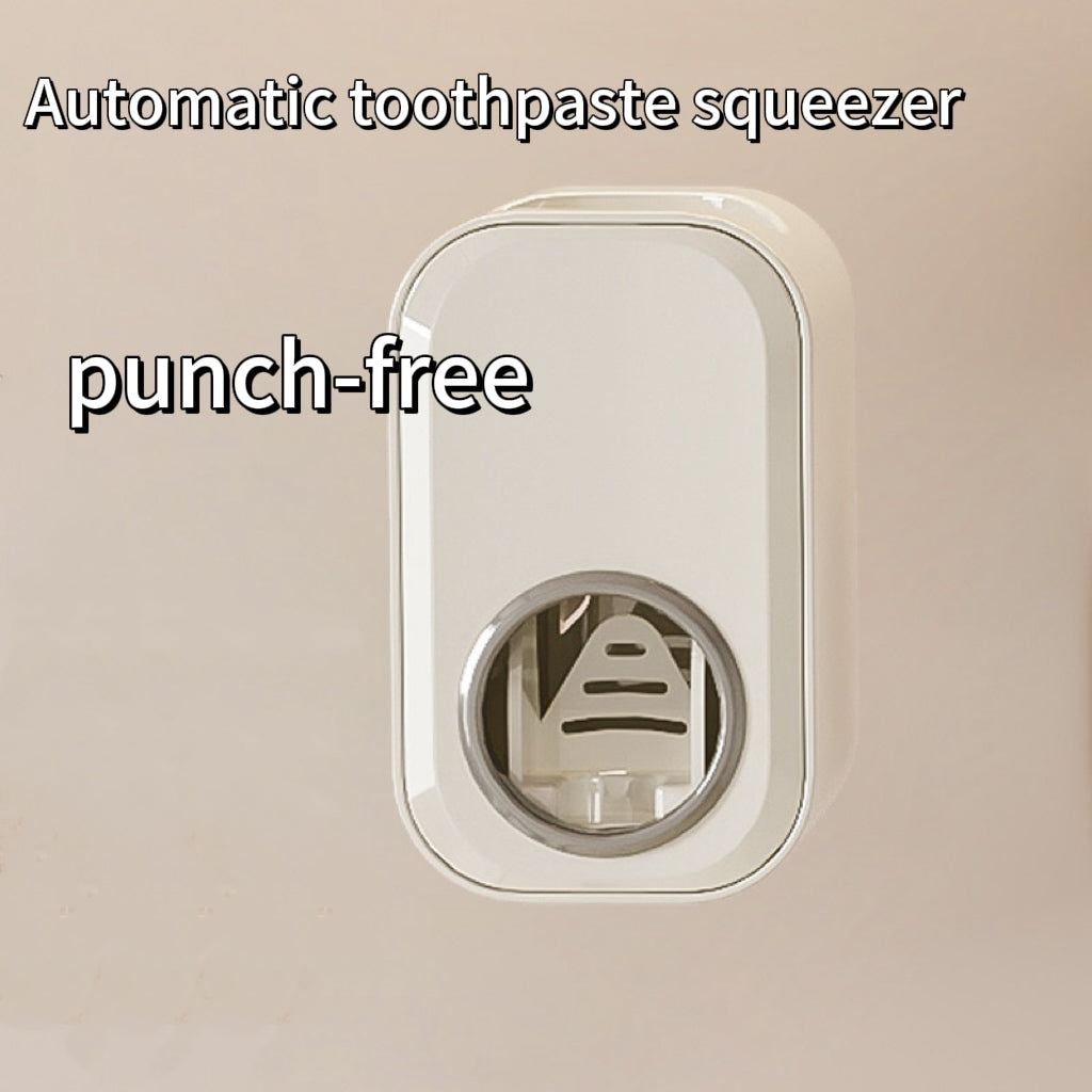 Punch-free toothbrush holder