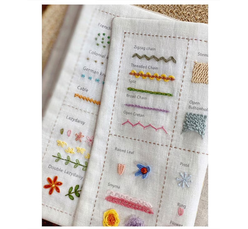 🔥Last Day 50% OFF - Stitch Book - B 🌼Video Version🌼(106 different stitches)