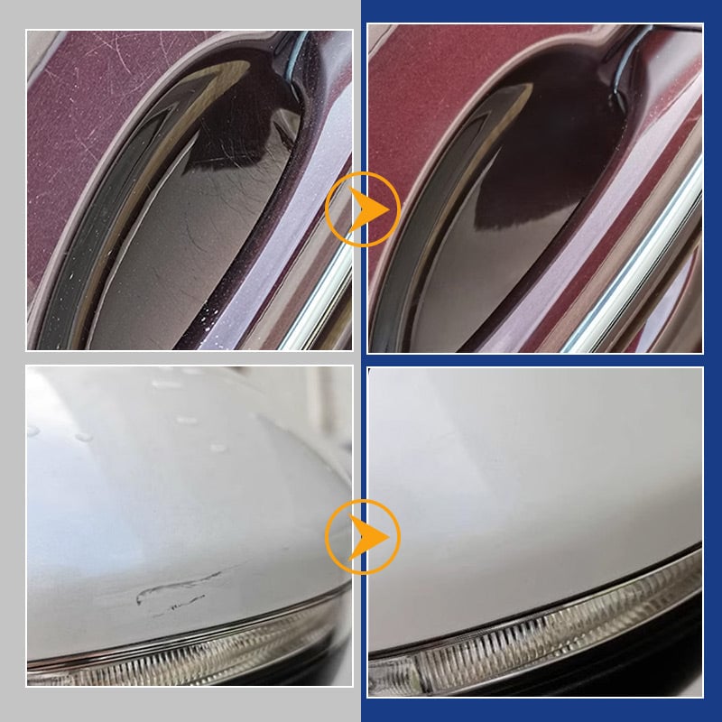 Adhesive for repairing scratches on cars