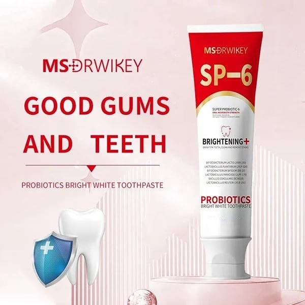 🎁Today Only $9.99🔥Super Probiotic-6 Toothpaste with 6 Probiotics oalance Oral microbiota strength