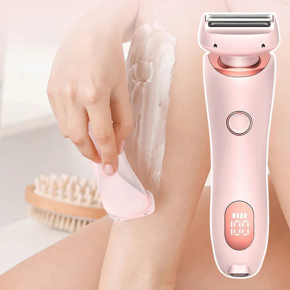 TrueSmooth™ 2 In 1 Epilator Glide Shaver: Smooth & Effortless Beauty