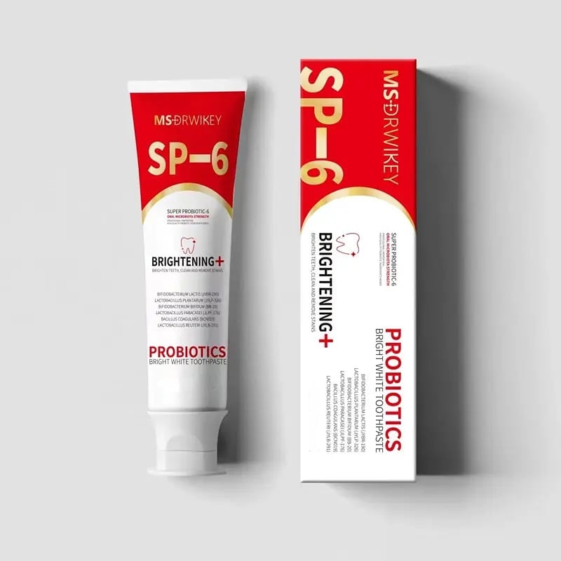 🎁Today Only $9.99🔥Super Probiotic-6 Toothpaste with 6 Probiotics oalance Oral microbiota strength