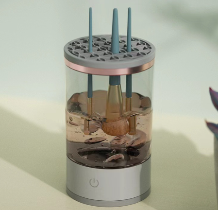 SwiftClean Makeup Brush Washer: Effortlessly Clean Your Makeup Brushes