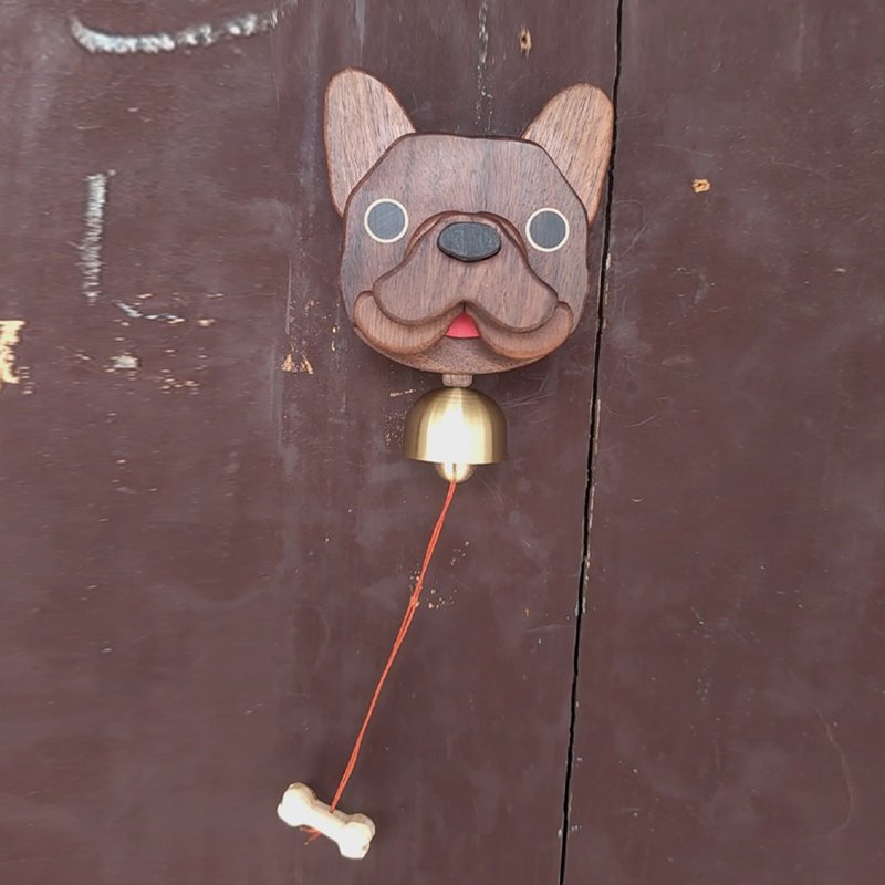 Custom Pet Handcrafted Wooden Doorbell Wind Chime