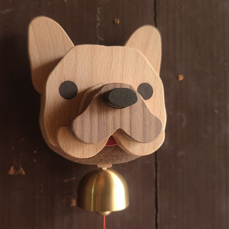 Custom Pet Handcrafted Wooden Doorbell Wind Chime