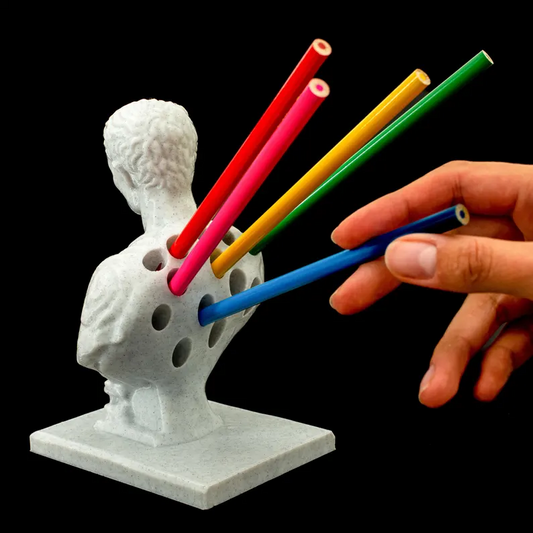 Julius Caesar desk pen holder