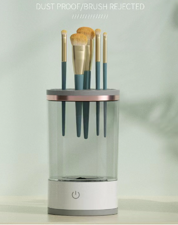 SwiftClean Makeup Brush Washer: Effortlessly Clean Your Makeup Brushes