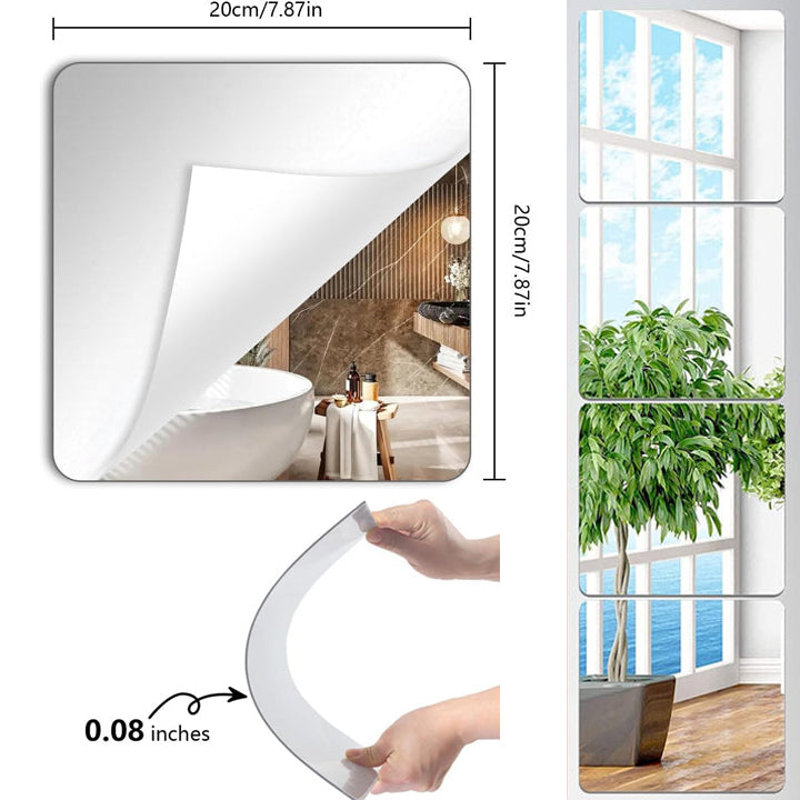 FlexyMirror™ | Adhesive Acrylic Mirror