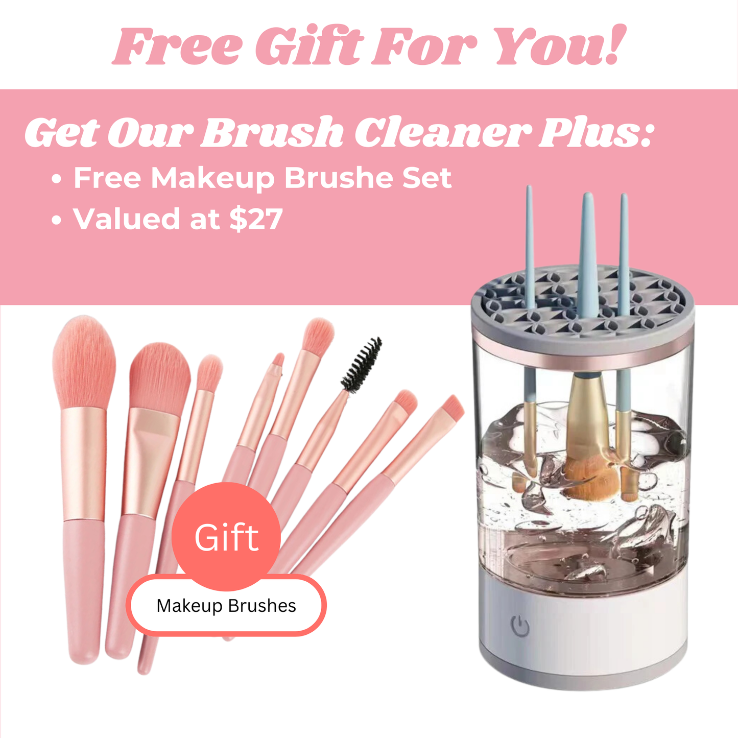 SwiftClean Makeup Brush Washer: Effortlessly Clean Your Makeup Brushes