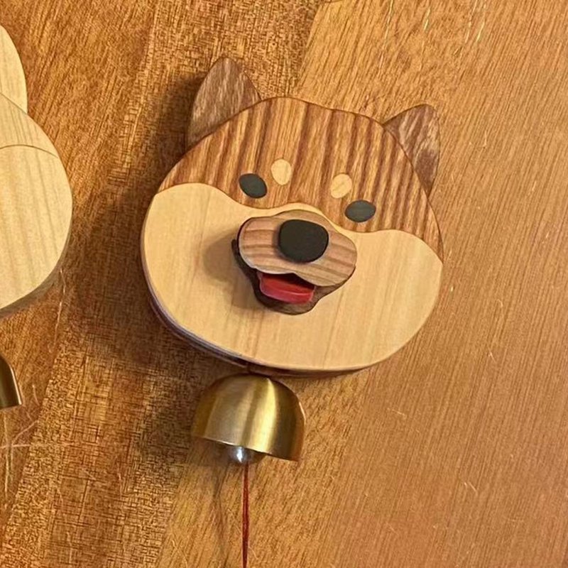 Custom Pet Handcrafted Wooden Doorbell Wind Chime