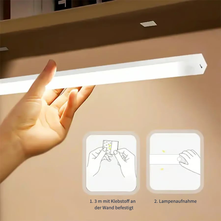 🏆Letzter Tag Verkauf 49% Rabatt🔥-💡Bohrfreie intelligente Sensor magnetische aufladbare LED-Leuchte