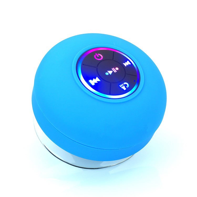 Last Day 70%OFF - 🎄Bathroom Waterproof Wireless Bluetooth Speakers with LED Light