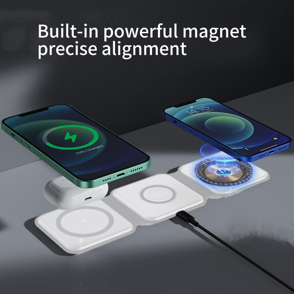 3-in-1 magnetic charger