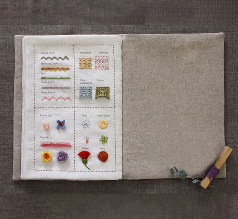 🔥Last Day 50% OFF - Stitch Book - B 🌼Video Version🌼(106 different stitches)