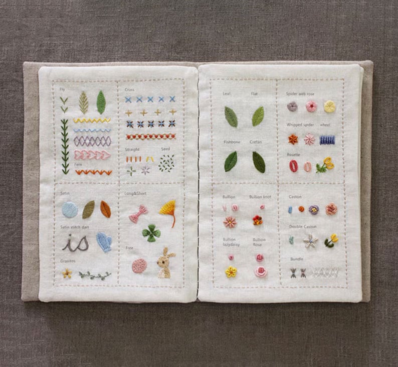 🔥Last Day 50% OFF - Stitch Book - B 🌼Video Version🌼(106 different stitches)