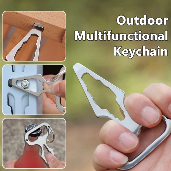 🔥Outdoor Multifunctional Keychain