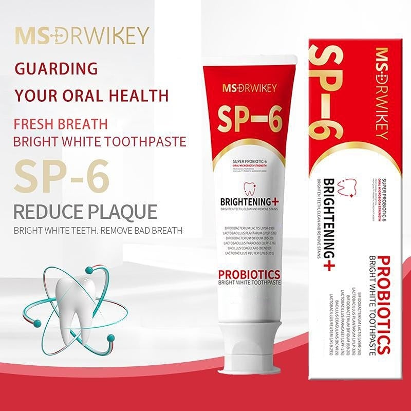 🎁Today Only $9.99🔥Super Probiotic-6 Toothpaste with 6 Probiotics oalance Oral microbiota strength