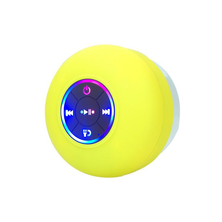 Last Day 70%OFF - 🎄Bathroom Waterproof Wireless Bluetooth Speakers with LED Light