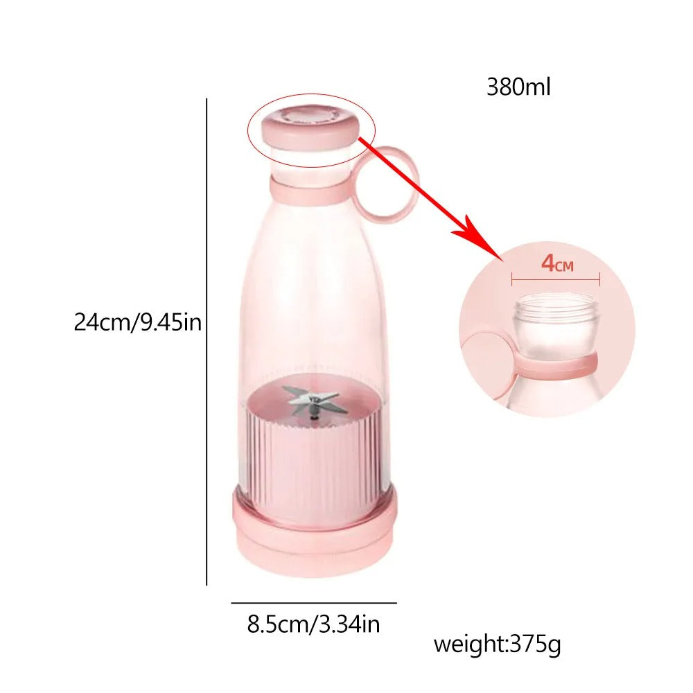 Portable Wireless Blender For Fresh Smoothies / USB Rechargeable