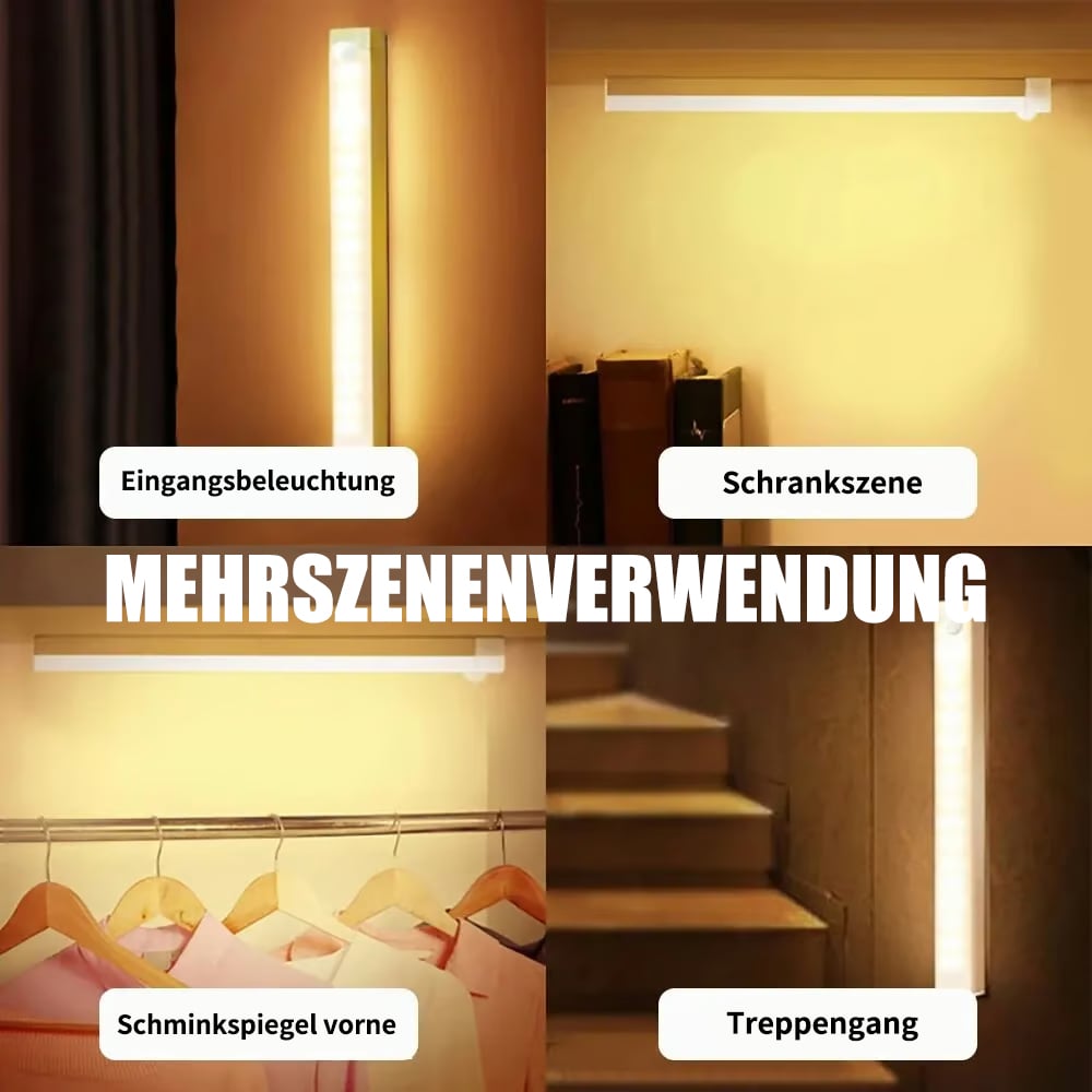 🏆Letzter Tag Verkauf 49% Rabatt🔥-💡Bohrfreie intelligente Sensor magnetische aufladbare LED-Leuchte