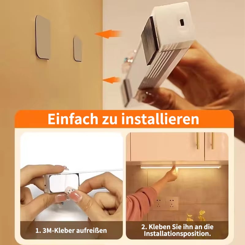 🏆Letzter Tag Verkauf 49% Rabatt🔥-💡Bohrfreie intelligente Sensor magnetische aufladbare LED-Leuchte